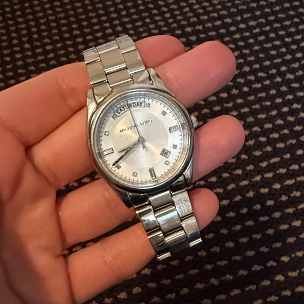 Silver Michael Kors Watch